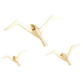 Flock Wall Decor, Brass