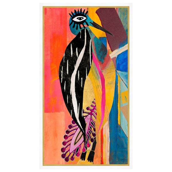 of a Feather III Framed by Nikki Chu