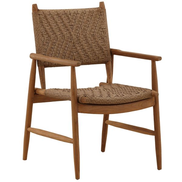Outdoor Dining Krzeslo, Light Brown, Set of 2