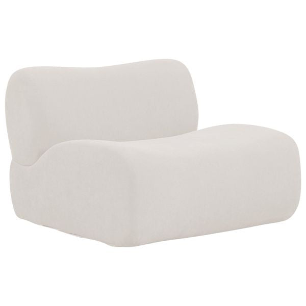Armless Krzeslo, Cream